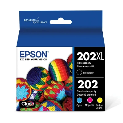 Epson High Yield Black, Tri-Color Ink Cartridge