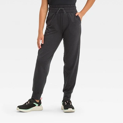 Girls Soft Stretch Jogger Pants