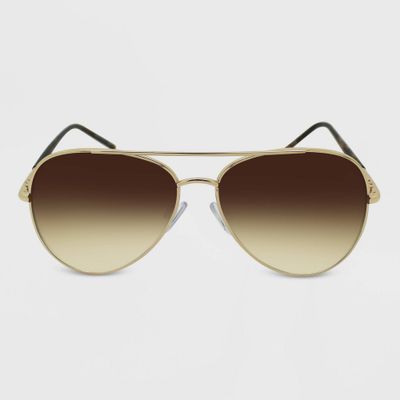 Women Metal Aviator Sunglae