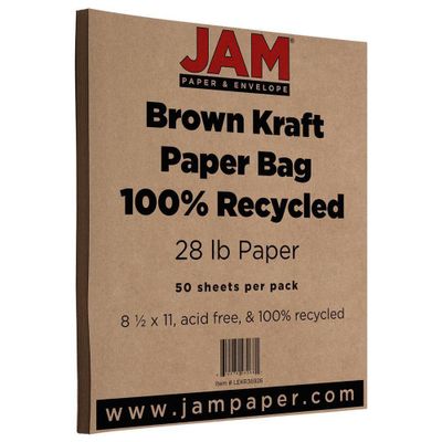 JAM Paper Basis 28lb Paper 8.5 X 11 50pk