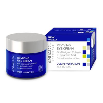 Andalou Naturals Deep Hydration Reviving Eye Cream - 0.45oz