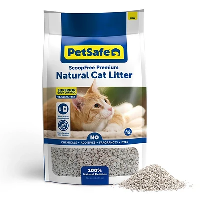 PetSafe Natural Non-Clumping ScoopFree Premium Natural Cat Litter - 8lbs