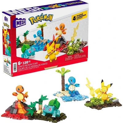 Mega Pokmon Kanto Region Team Construction Set