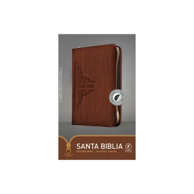 Santa Biblia Ntv, Edicin Zper (Sentipiel, Ladrillo, ndice) - (Leather Bound)