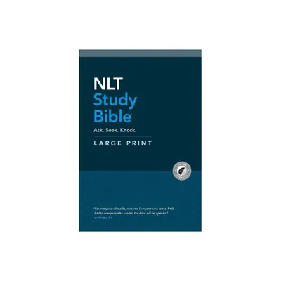 NLT Study Bible Large Print (Red Letter, Hardcover, Indexed)