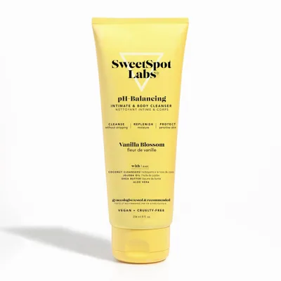 SweetSpot Labs pH Balancing Intimate & Body Cleanser - Vanilla Blossom - 8oz