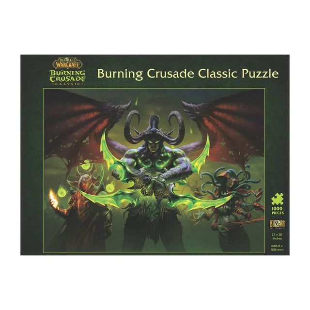 World of Warcraft: Burning Crusade Classic Puzzle - (Mixed Media Product)