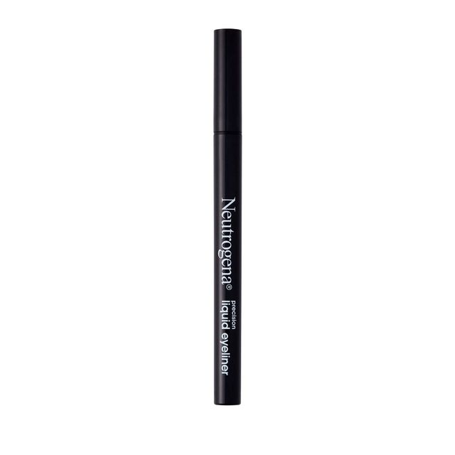 Neutrogena Precision Liquid Eyeliner, Smudge & Water-Resistant for Sensitive Eyes - Jet Black - 0.013oz