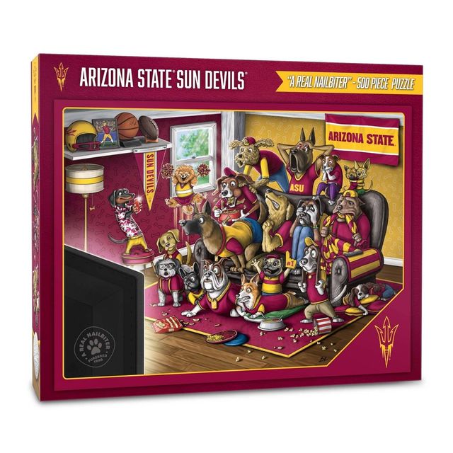 NCAA Arizona State Sun Devils Purebred Fans A Real Nailbiter Puzzle - 500pc