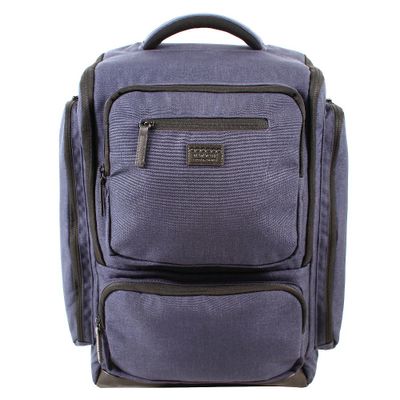 J World Novel Laptop 18.5 Backpack - Navy: Teen & Adult Unisex, Padded Shoulder Straps, Secure Zip Compartments