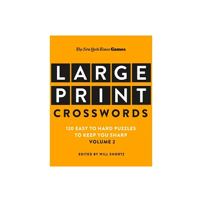 New York Times Games Large-Print Crosswords Volume 2 - (Paperback)