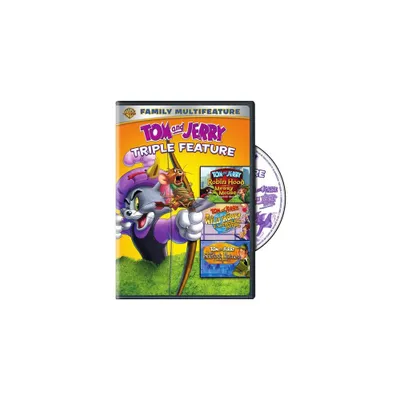 Tom And Jerry Triple Feature: Sherlock Holmes/Willy Wonka/Robin Hood (DVD)