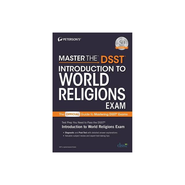 Master the Dsst Introduction to World Religions Exam - by Petersons (Paperback)