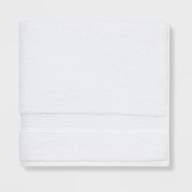 Total Fresh Antimicrobial Oversized Bath Towel White - Threshold