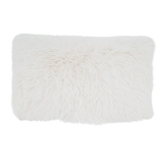 Saro Lifestyle Classic Faux Fur Decorative Pillow