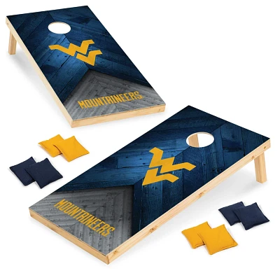 NCAA West Virginia Mountaineers 2x4 Wood Cornhole Set