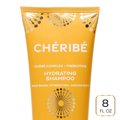 Cheribe Hydrating Shampoo with Chebe Complex + Prebiotics for Dry Damaged Hair - 8 fl oz