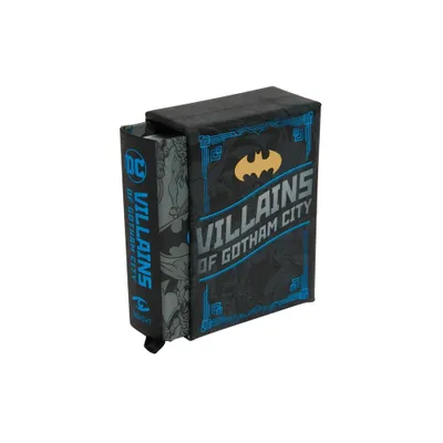 DC Comics: Villains of Gotham City (Tiny Book) - by Mike Avila (Hardcover)