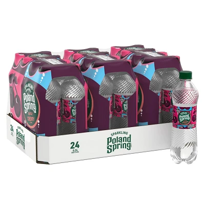 Poland Spring Black Cherry Sparkling Water