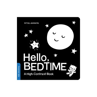 Hello, Bedtime - (High-Contrast Books) by Duopress Labs (Board Book)