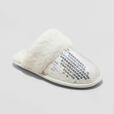 Kid Lane Sequin Scuff Slipper