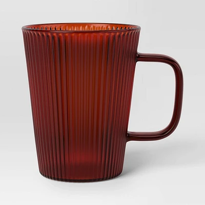 14.3oz Colored Glass Mug