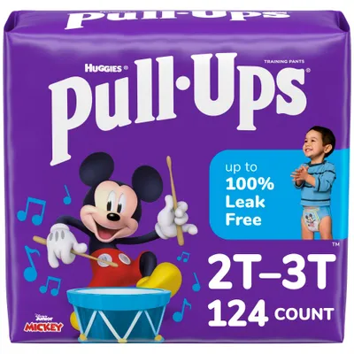 Pull-Ups Boys Learning Design Ecomm Pack Disposable Training Pants - 2T-3T - 124ct