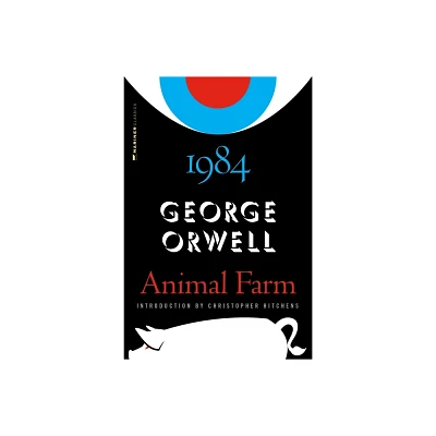 Animal Farm and 1984 - by George Orwell (Hardcover)