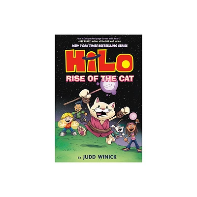 Hilo Book 10: Rise of the Cat - by Judd Winick (Hardcover)