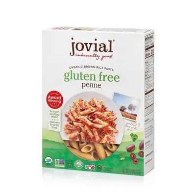 Jovial Organic Brown Rice Penne - 12oz