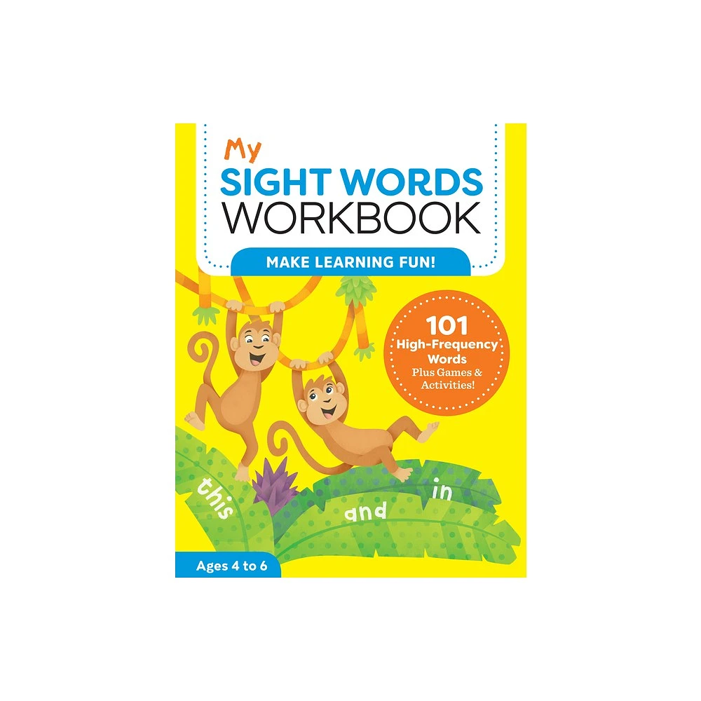 My Sight Words Workbook - (My Workbooks) by Lautin Brainard (Paperback)