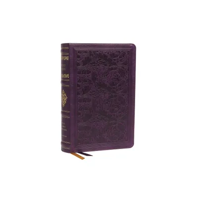 Kjv, Sovereign Collection Bible, Personal Size, Leathersoft, Purple, Thumb Indexed, Red Letter Edition, Comfort Print - by Thomas Nelson