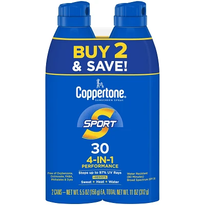 Coppertone Sport Sunscreen Spray - SPF 30