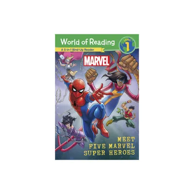 World of Reading: Five Super Hero Adventures - by Marvel Press Book Group (Paperback)