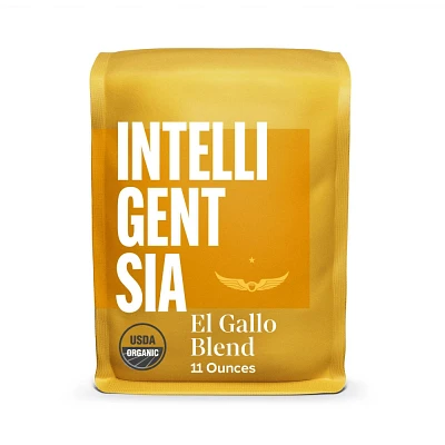 Intelligentsia Direct Trade Organic El Gallo Breakfast Blend Light Roast Whole Bean Coffee - 11oz