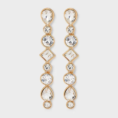 SUGARFIX by BaubleBar Stone Statement Drop Earring - Gold