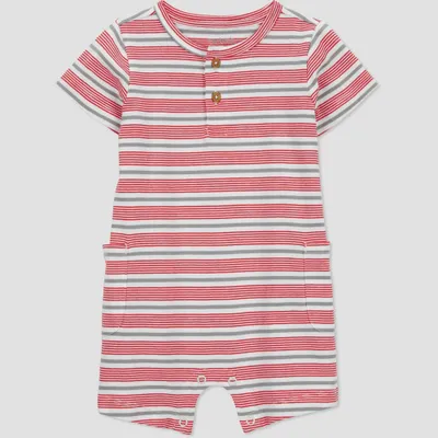 Carters Just One You Baby Boys Striped Romper