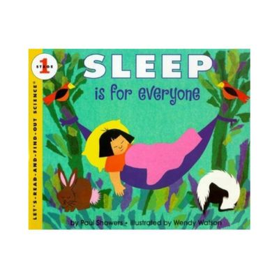 Sleep Is for Everyone - (Lets-Read-And-Find-Out Science 1) by Paul Showers (Paperback)