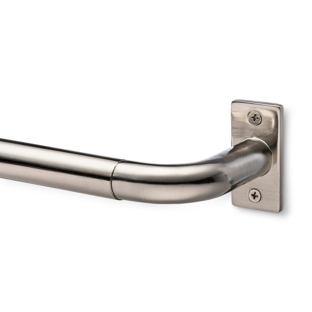 36-66 French Curtain Rod Brushed Nickel - Threshold