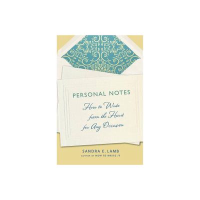 Personal Notes - by Sandra E Lamb (Paperback)