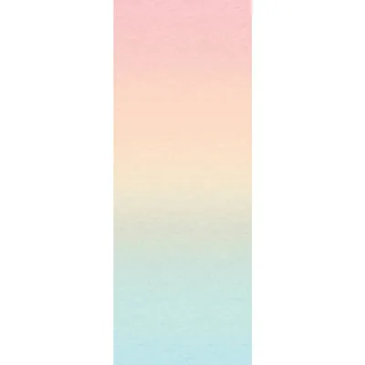 RoomMates Aura Ombre Peel and Stick Wallpaper Mural Rainbow: Vinyl Self-Adhesive Abstract Design, Large Coverage 15.4 sq ft