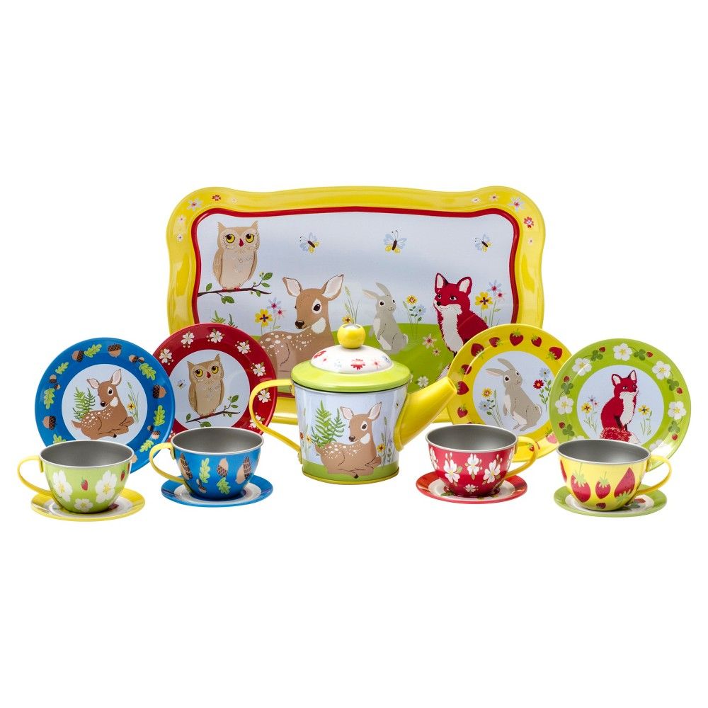 Melissa & Doug Sunny Patch Bella Butterfly Tea Set - Play Food Accessories  : Target