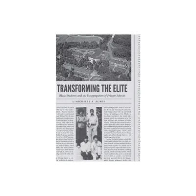 Transforming the Elite - by Michelle a Purdy (Paperback)