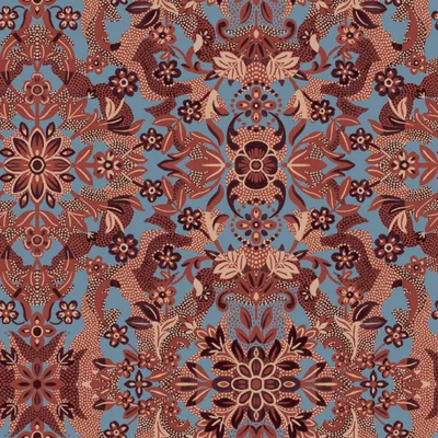 Tempaper & Co. Ornate Medallion Removable Peel and Stick Wallpaper, , 28 sq. ft.: Jungalow Sticky Wall Covering