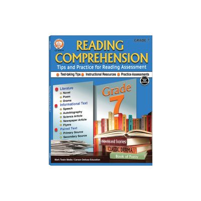 Reading Comprehension, Grade 7 - by Schyrlet Cameron & Suzanne Myers (Paperback)