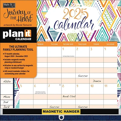 LANG 2025 Journey Of The Heart Plan It Wall Calendar