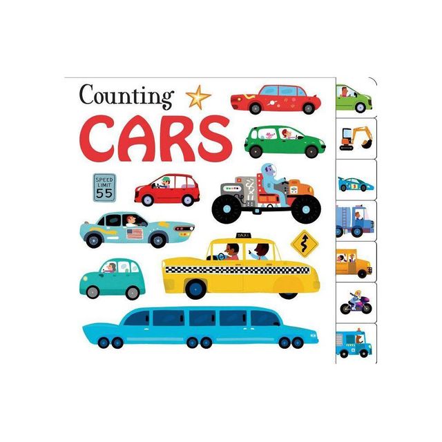 Counting Collection: Counting Cars - by Roger Priddy (Board Book)