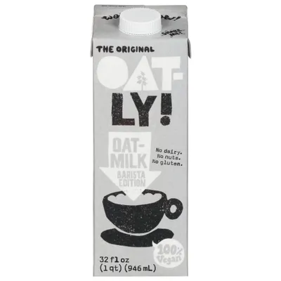 Oatly Oatmilk Barista Edition - Non-Dairy Milk - 32oz