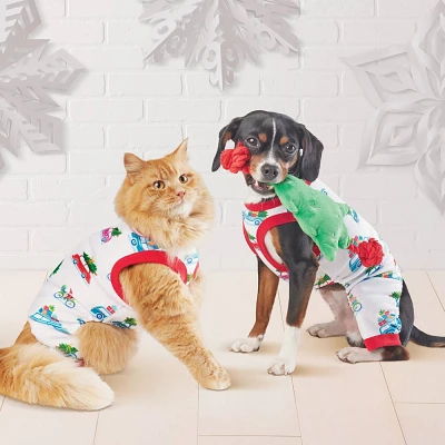 Car Dog and Cat Pajama