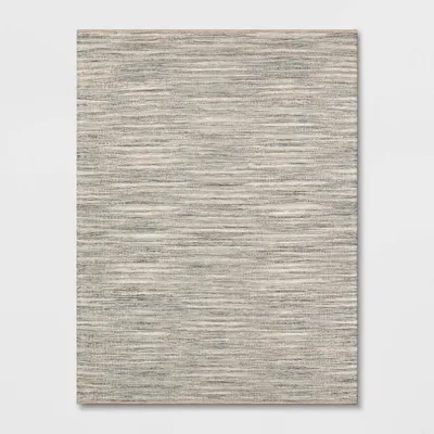 9x12 Woven Area Rug Indigo - Threshold